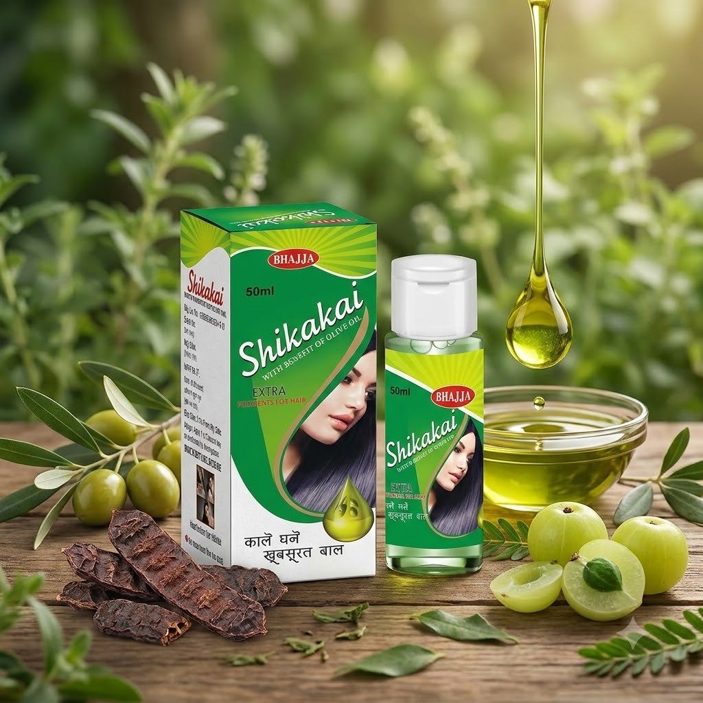 Shikakai Oil with Olive Oil